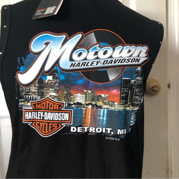 NEW Harley Davidson Motown Tank - Picture 3 of 8